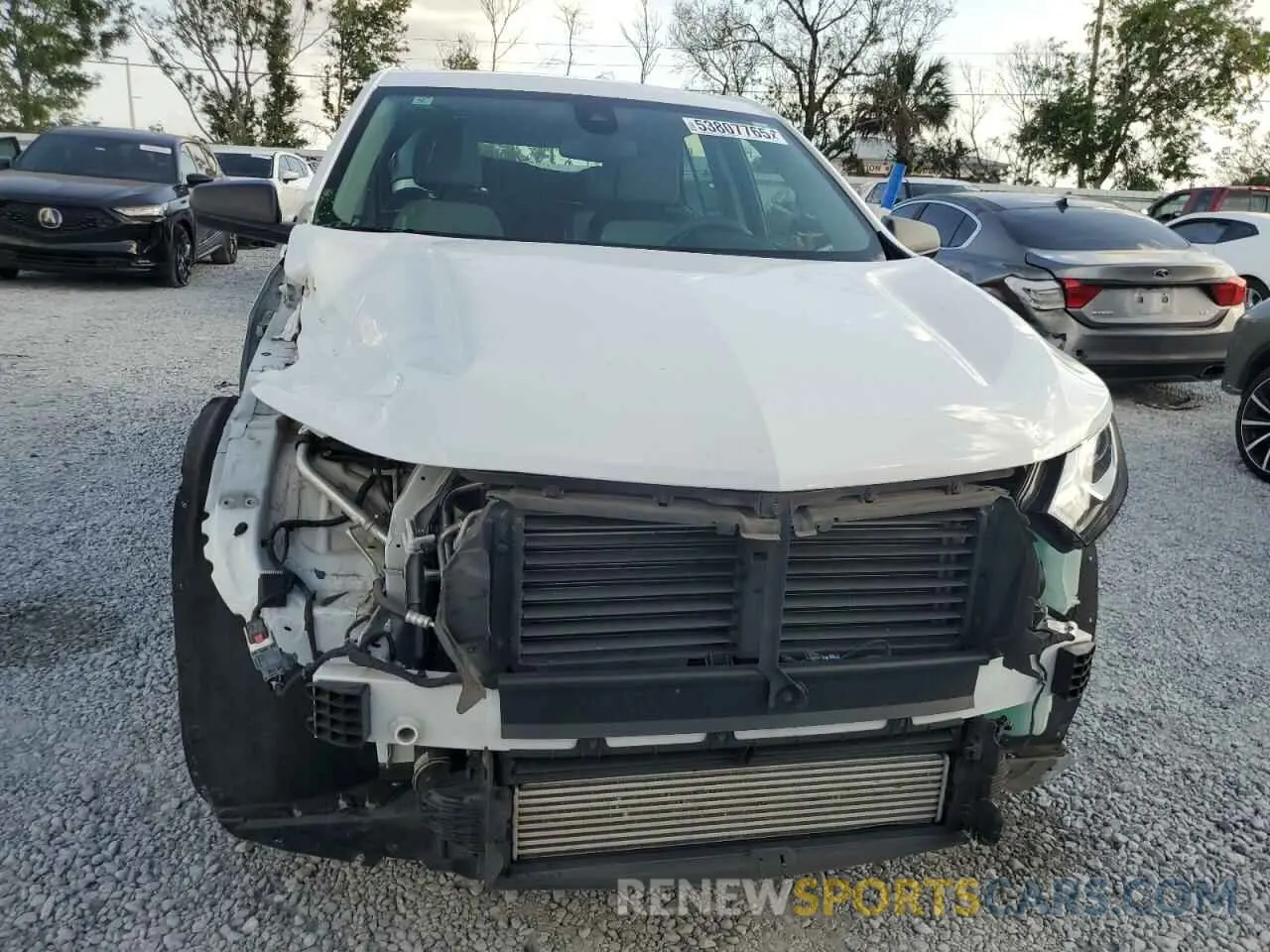5 Photograph of a damaged car 3GNAXHEVXLS620197 CHEVROLET EQUINOX 2020