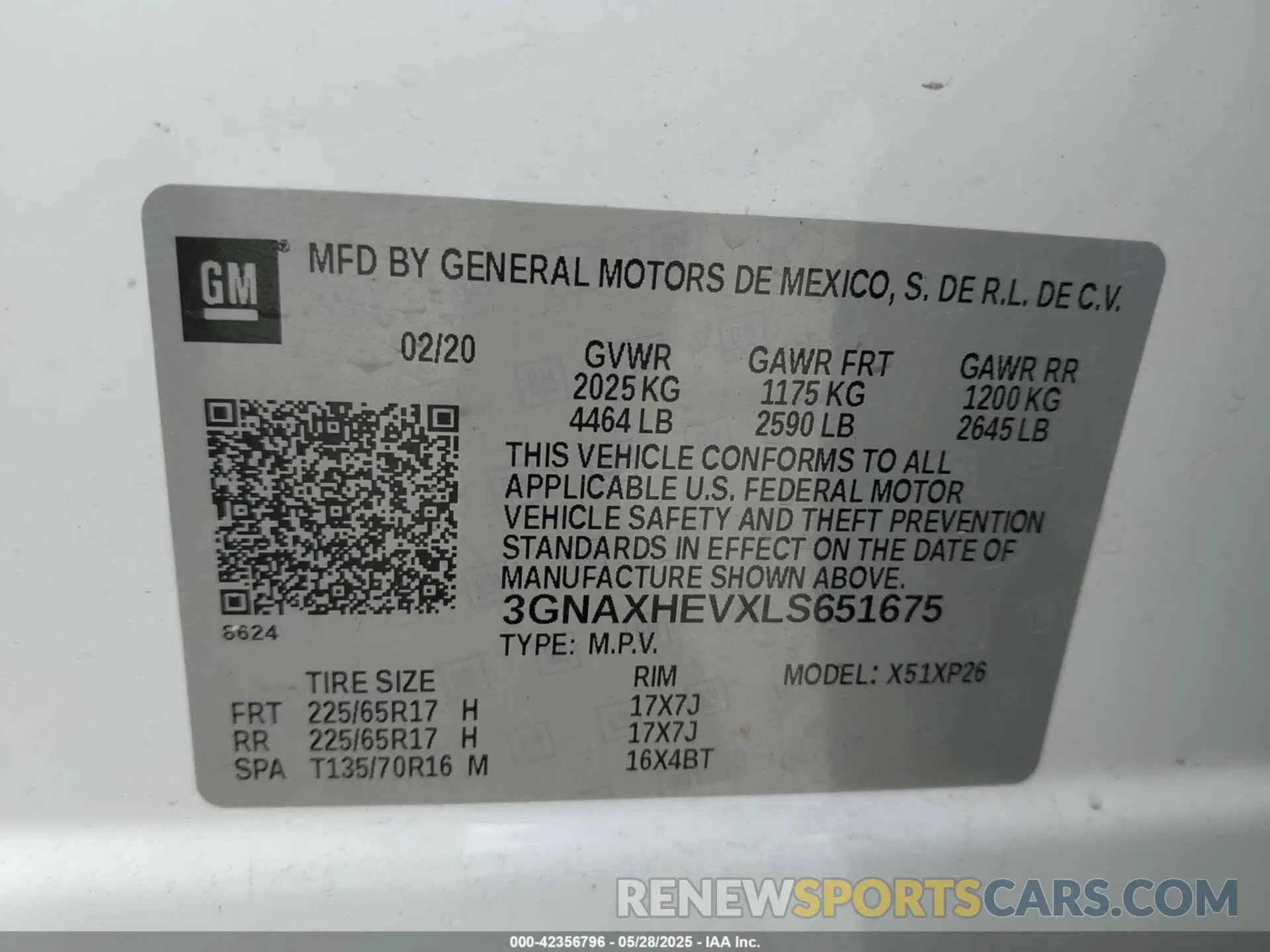 9 Photograph of a damaged car 3GNAXHEVXLS651675 CHEVROLET EQUINOX 2020