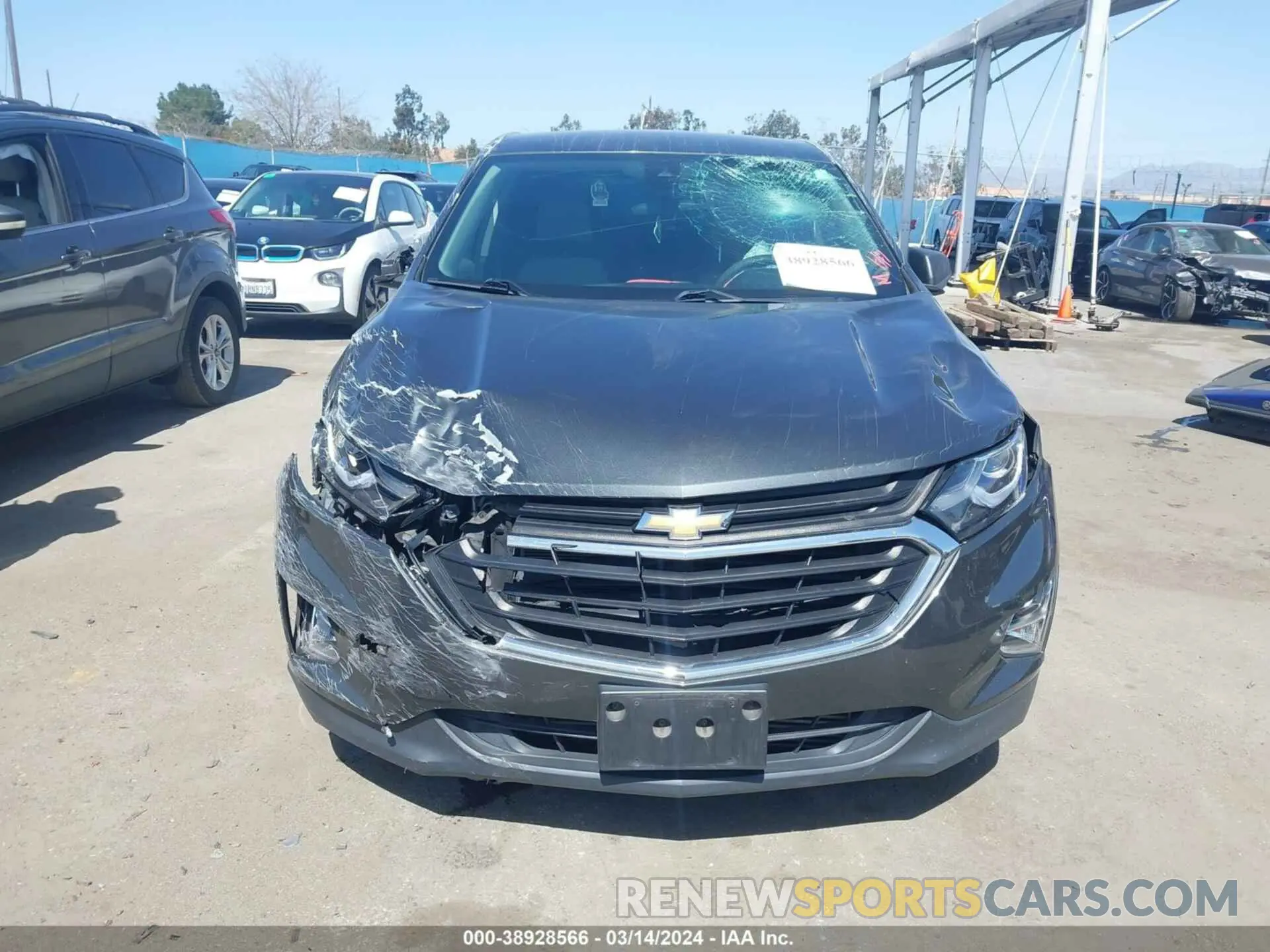 12 Photograph of a damaged car 3GNAXHEVXLS666922 CHEVROLET EQUINOX 2020