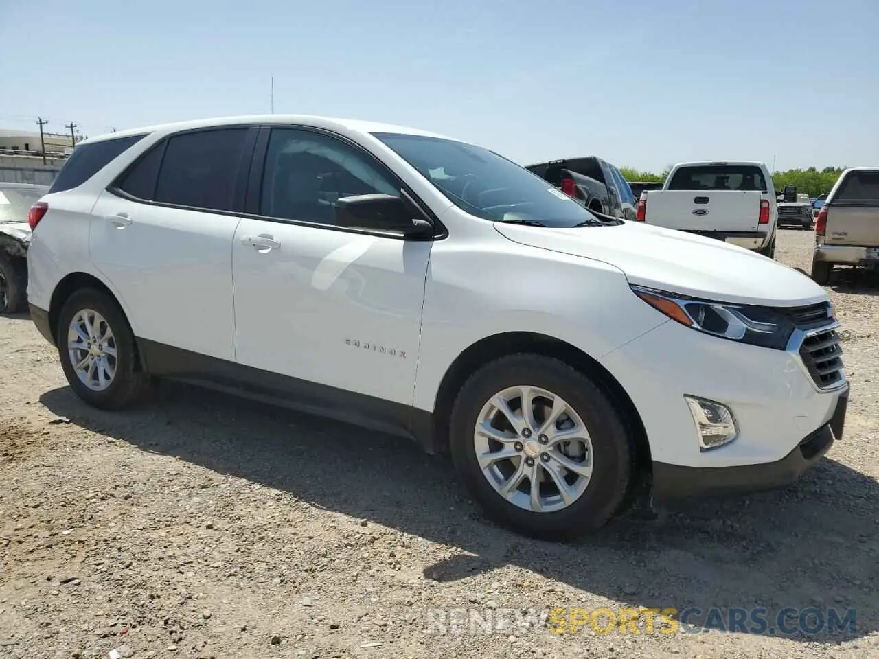4 Photograph of a damaged car 3GNAXHEVXLS703340 CHEVROLET EQUINOX 2020