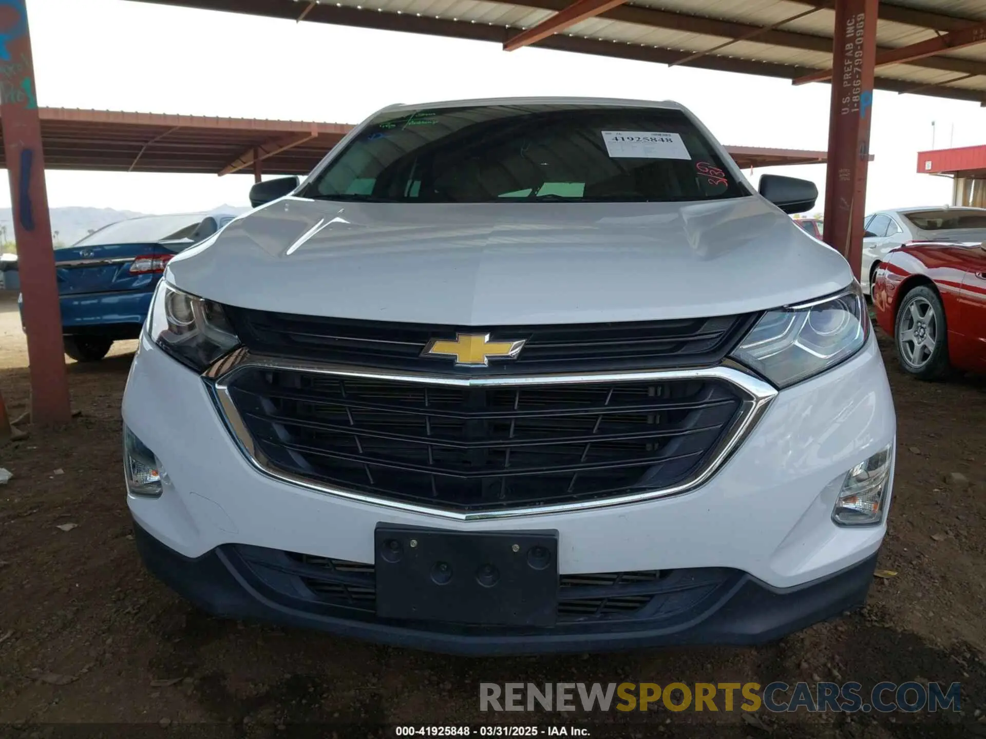 13 Photograph of a damaged car 3GNAXHEVXLS730912 CHEVROLET EQUINOX 2020