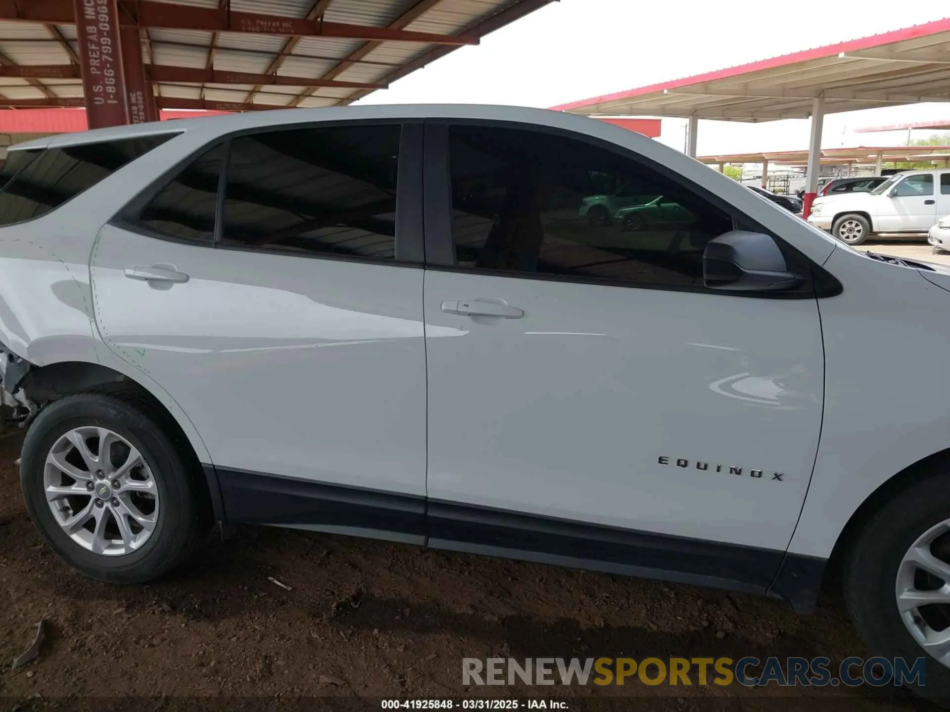 14 Photograph of a damaged car 3GNAXHEVXLS730912 CHEVROLET EQUINOX 2020
