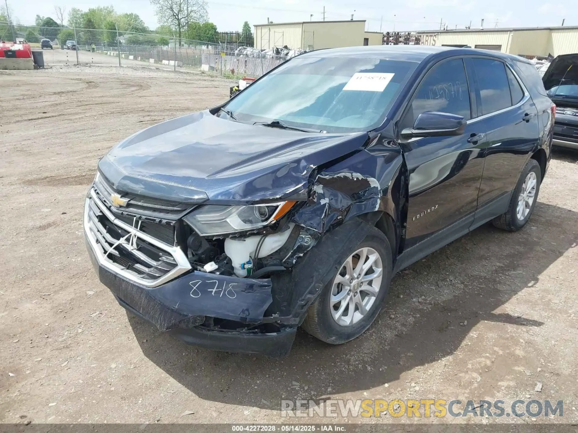 2 Photograph of a damaged car 3GNAXJEV1LS554629 CHEVROLET EQUINOX 2020