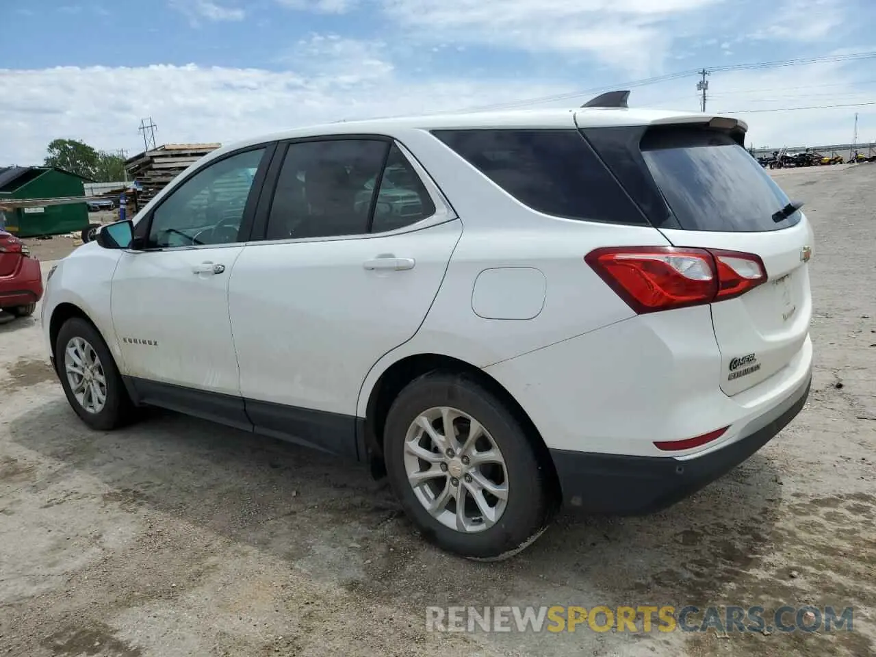 2 Photograph of a damaged car 3GNAXJEV3LS553904 CHEVROLET EQUINOX 2020