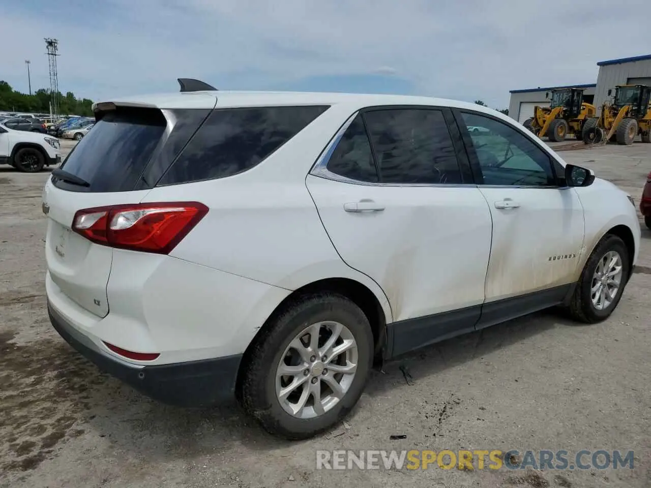3 Photograph of a damaged car 3GNAXJEV3LS553904 CHEVROLET EQUINOX 2020
