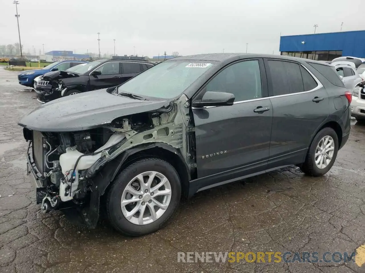 1 Photograph of a damaged car 3GNAXJEV3LS583002 CHEVROLET EQUINOX 2020
