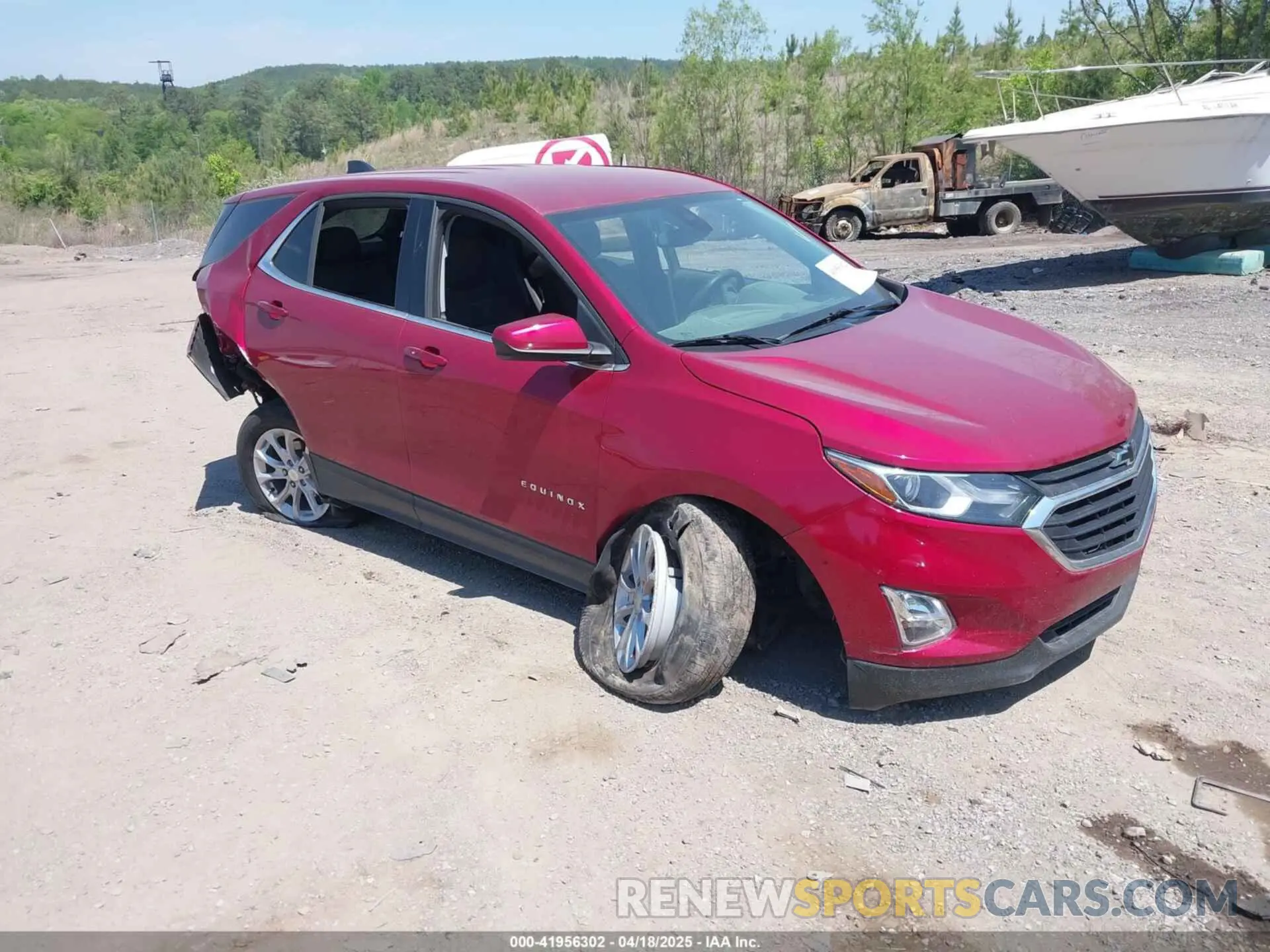 1 Photograph of a damaged car 3GNAXJEV3LS637706 CHEVROLET EQUINOX 2020