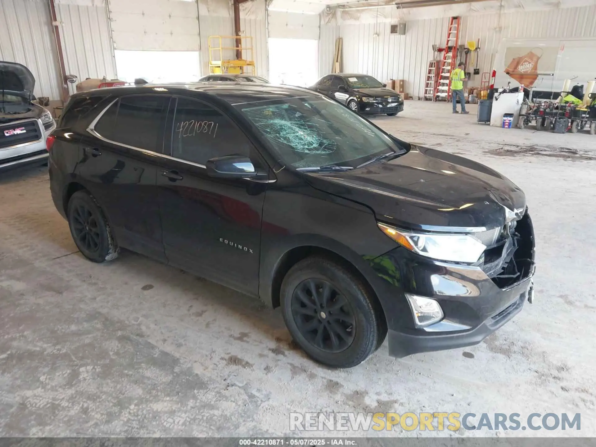 1 Photograph of a damaged car 3GNAXJEV4LL232450 CHEVROLET EQUINOX 2020