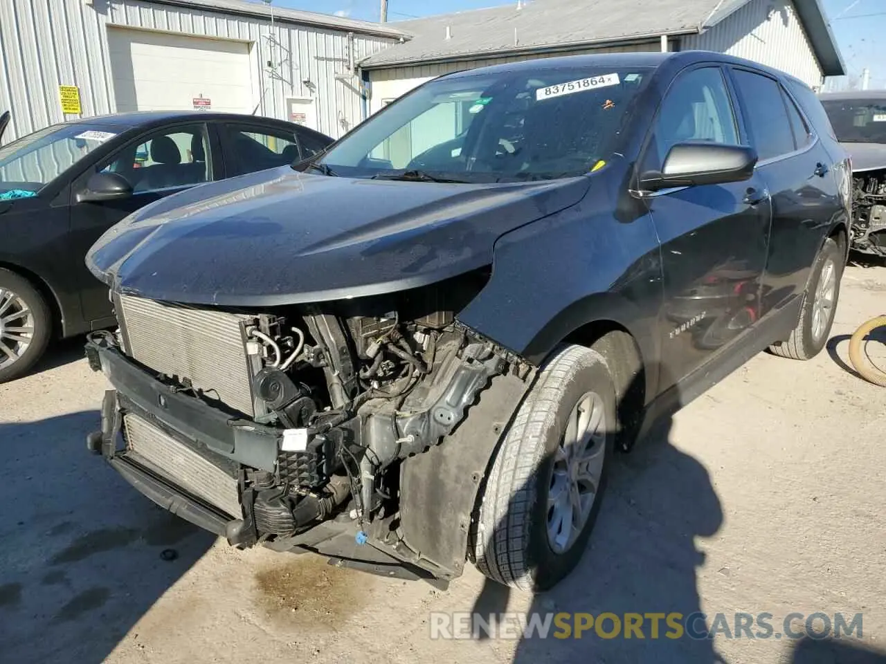 1 Photograph of a damaged car 3GNAXJEV4LS553202 CHEVROLET EQUINOX 2020