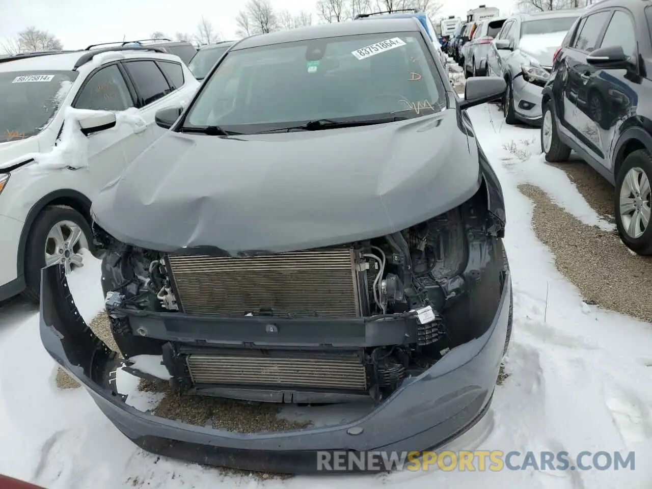5 Photograph of a damaged car 3GNAXJEV4LS553202 CHEVROLET EQUINOX 2020