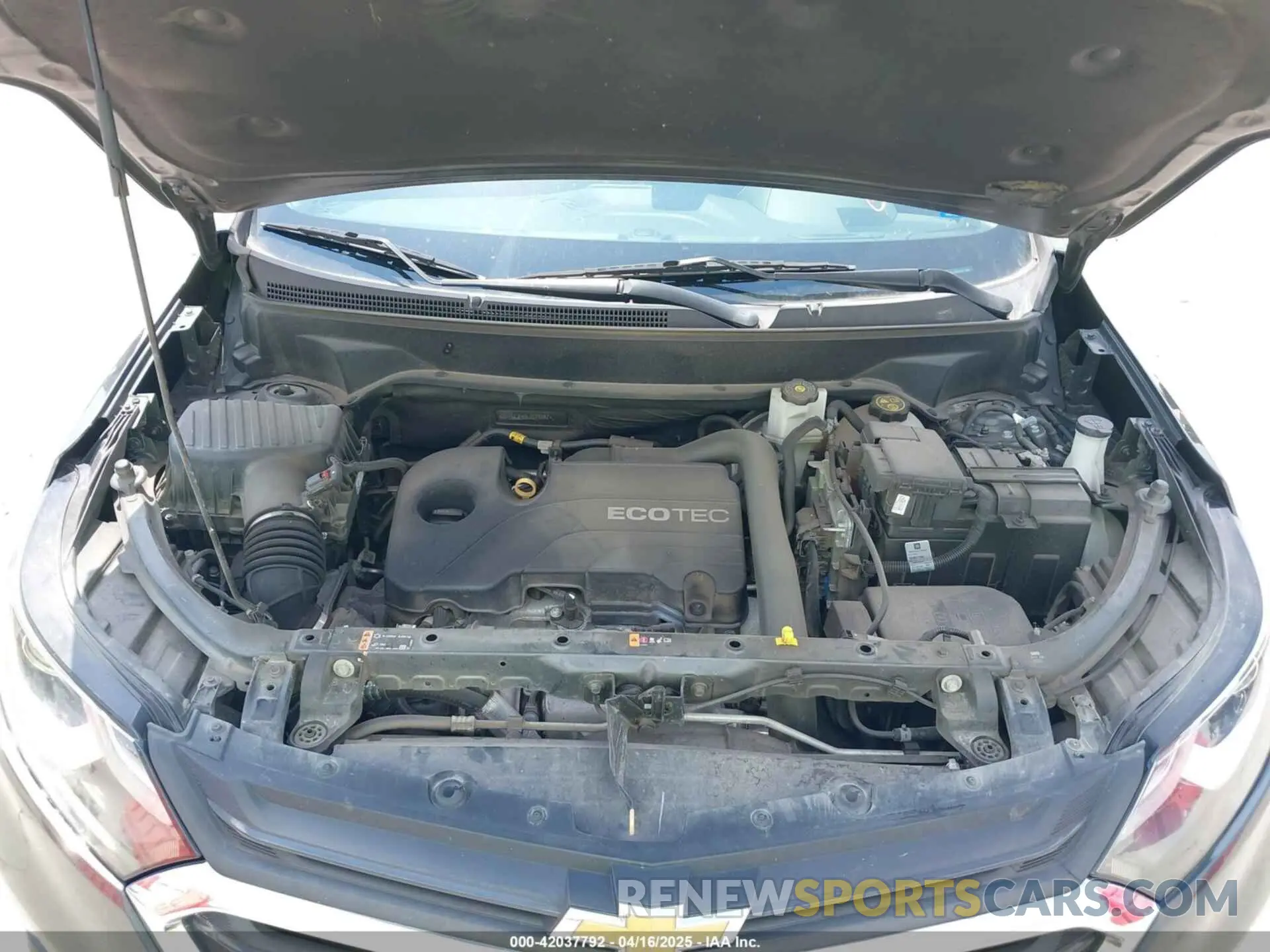 10 Photograph of a damaged car 3GNAXJEV5LS574687 CHEVROLET EQUINOX 2020