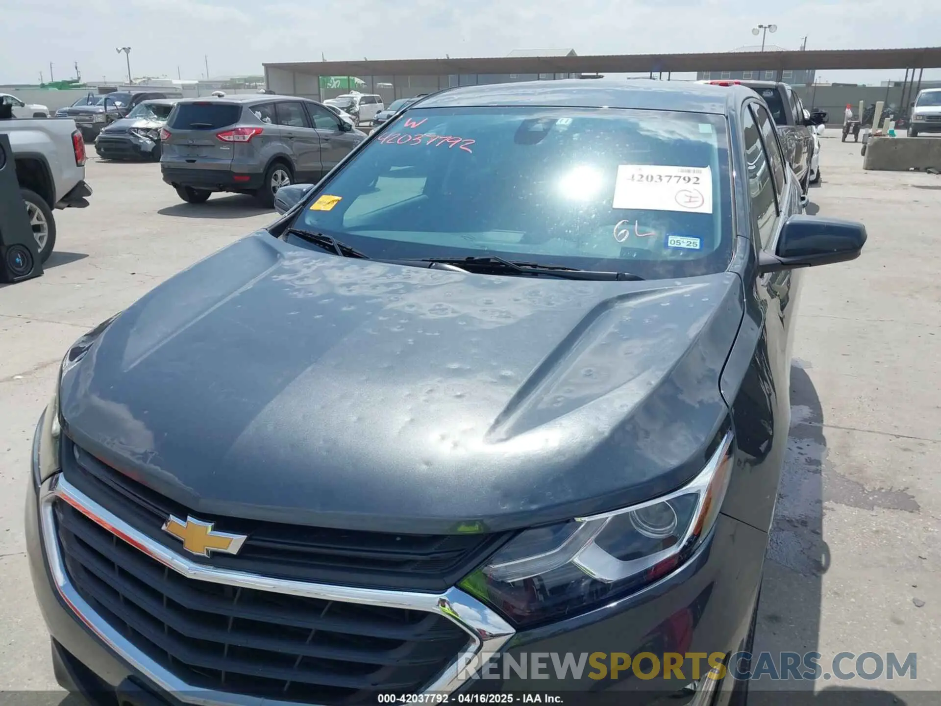 6 Photograph of a damaged car 3GNAXJEV5LS574687 CHEVROLET EQUINOX 2020