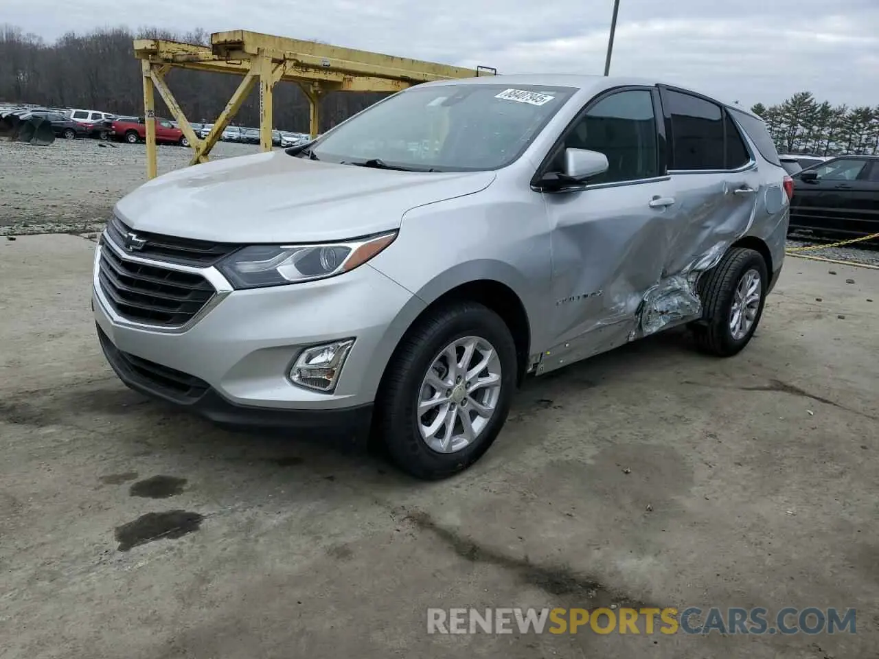 1 Photograph of a damaged car 3GNAXJEV5LS709196 CHEVROLET EQUINOX 2020