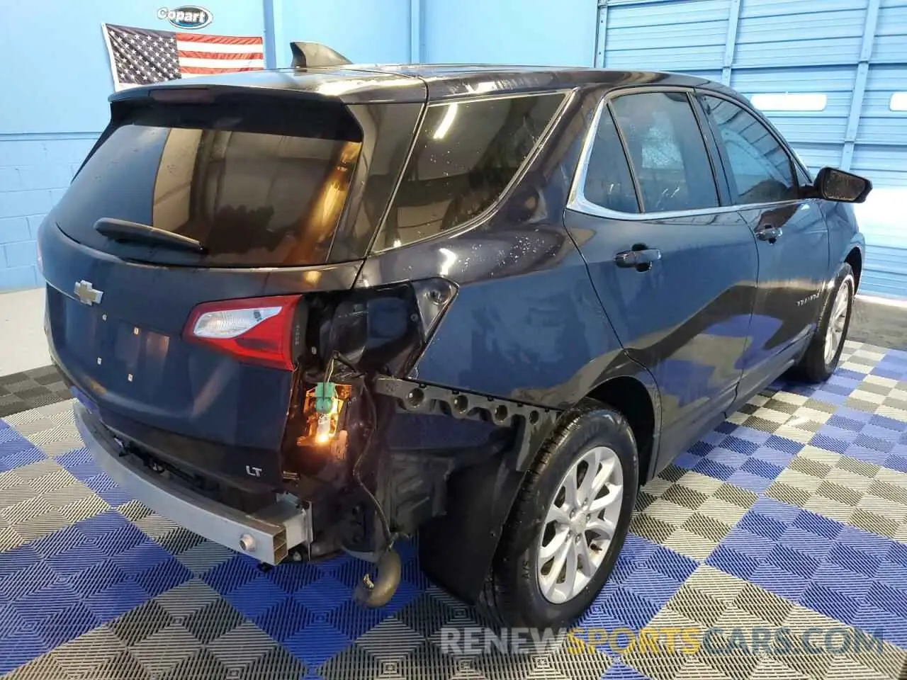 3 Photograph of a damaged car 3GNAXJEV6LS543612 CHEVROLET EQUINOX 2020