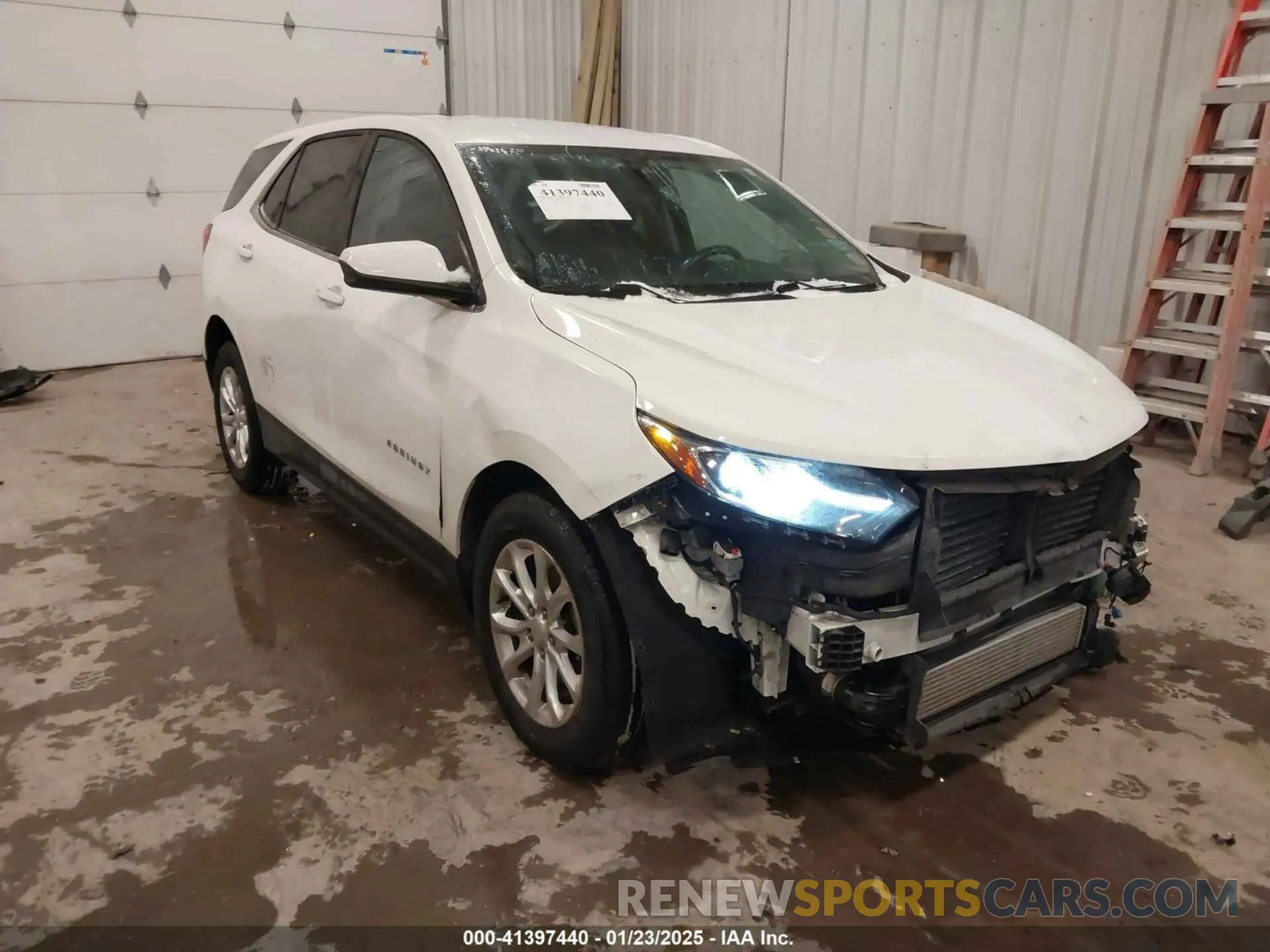 1 Photograph of a damaged car 3GNAXJEV6LS545635 CHEVROLET EQUINOX 2020