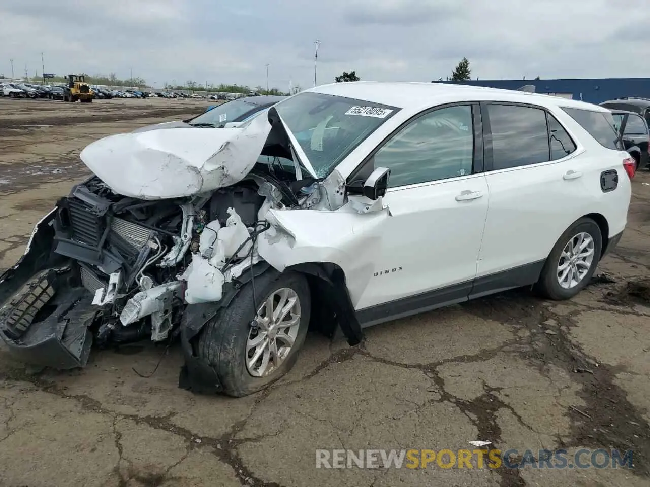 1 Photograph of a damaged car 3GNAXJEV6LS641376 CHEVROLET EQUINOX 2020