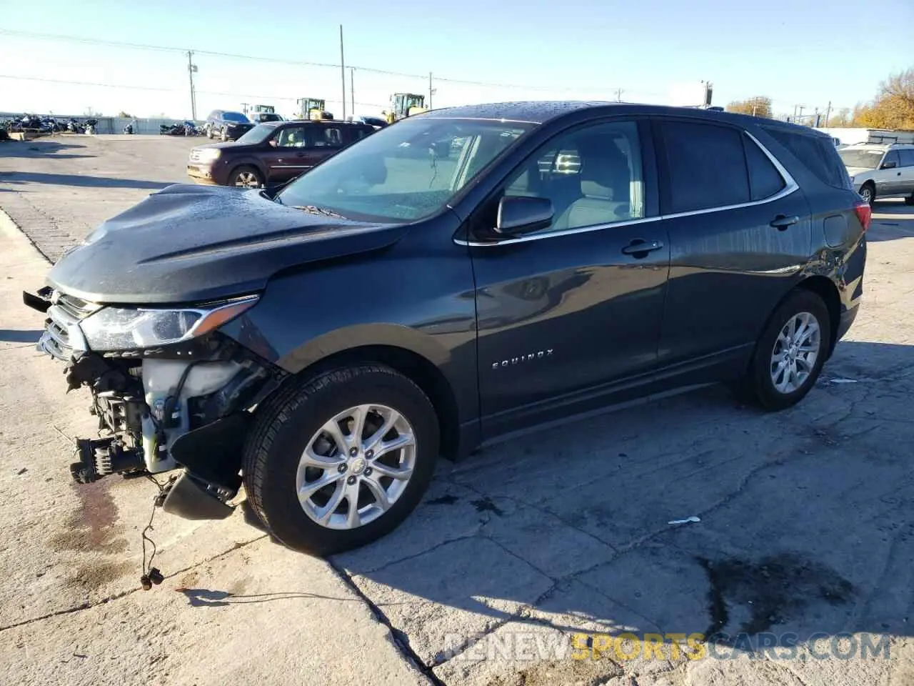 1 Photograph of a damaged car 3GNAXJEV8LS670605 CHEVROLET EQUINOX 2020