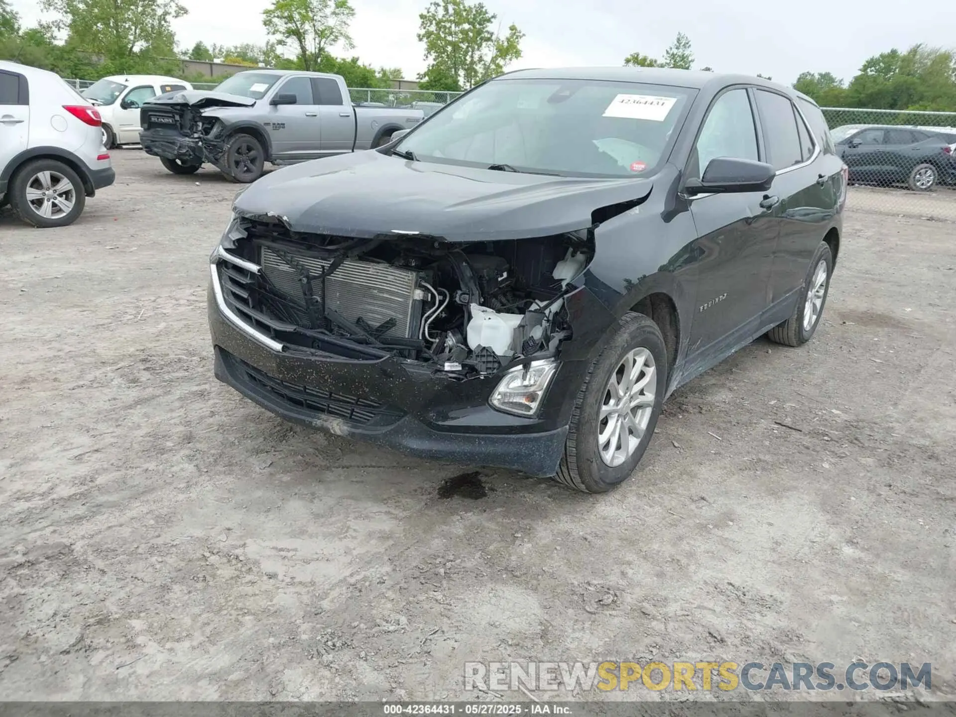 2 Photograph of a damaged car 3GNAXJEV9LL307787 CHEVROLET EQUINOX 2020