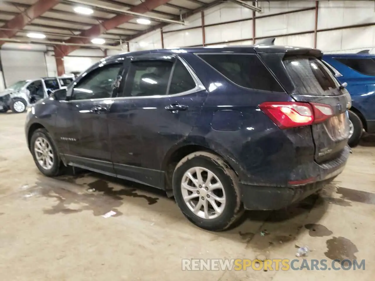 2 Photograph of a damaged car 3GNAXJEV9LS627701 CHEVROLET EQUINOX 2020