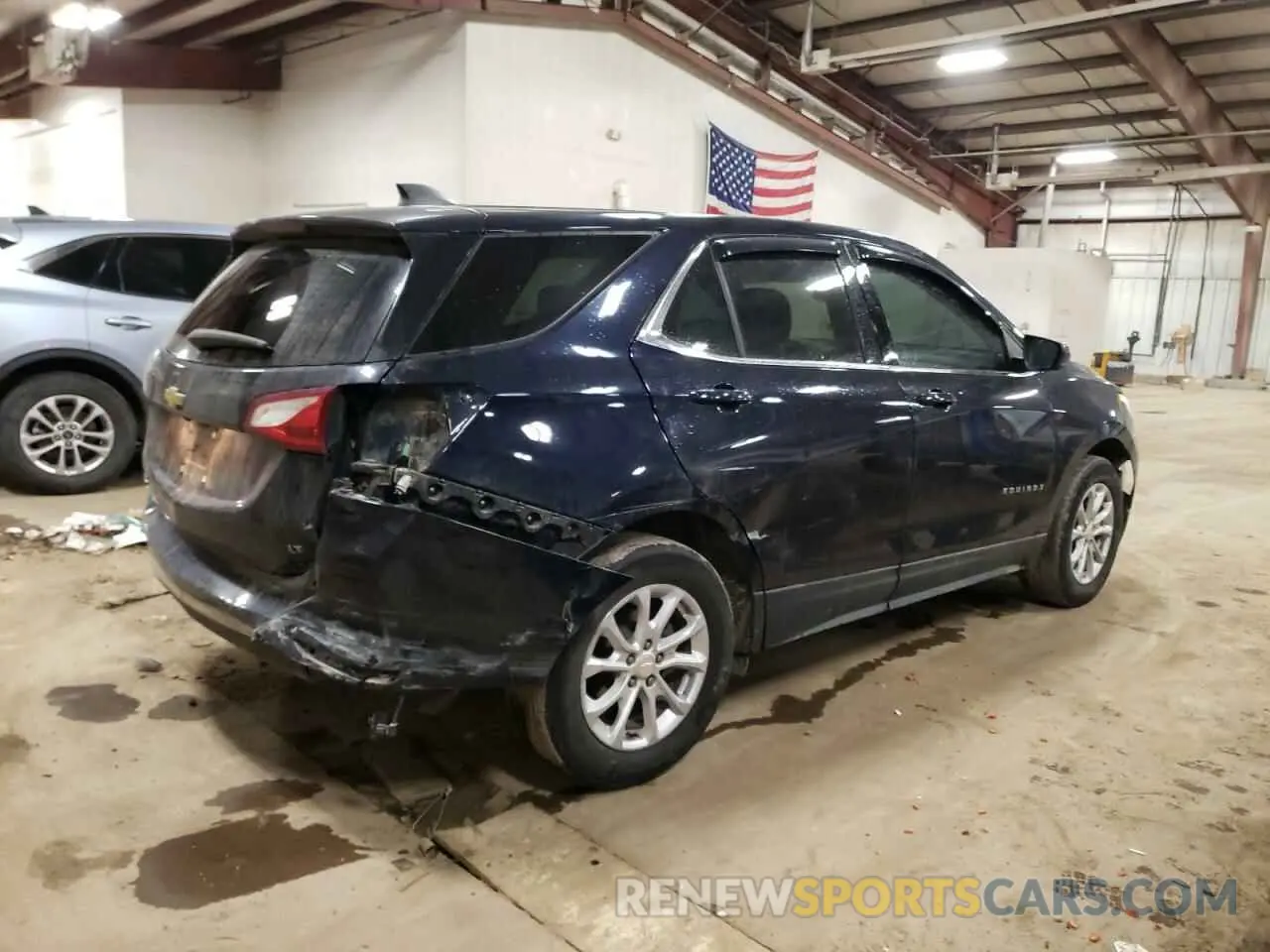 3 Photograph of a damaged car 3GNAXJEV9LS627701 CHEVROLET EQUINOX 2020