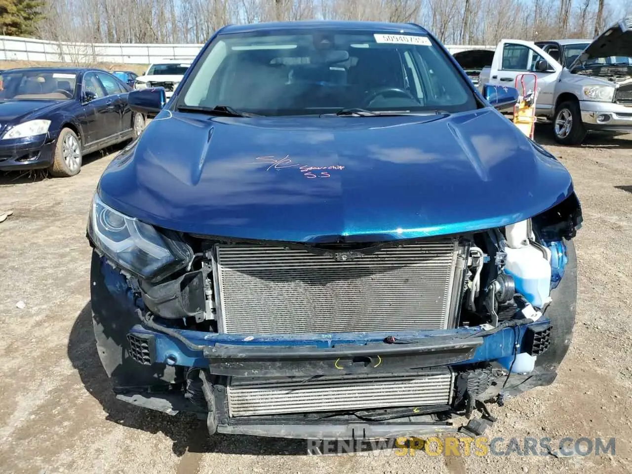 5 Photograph of a damaged car 3GNAXJEVXLL150450 CHEVROLET EQUINOX 2020