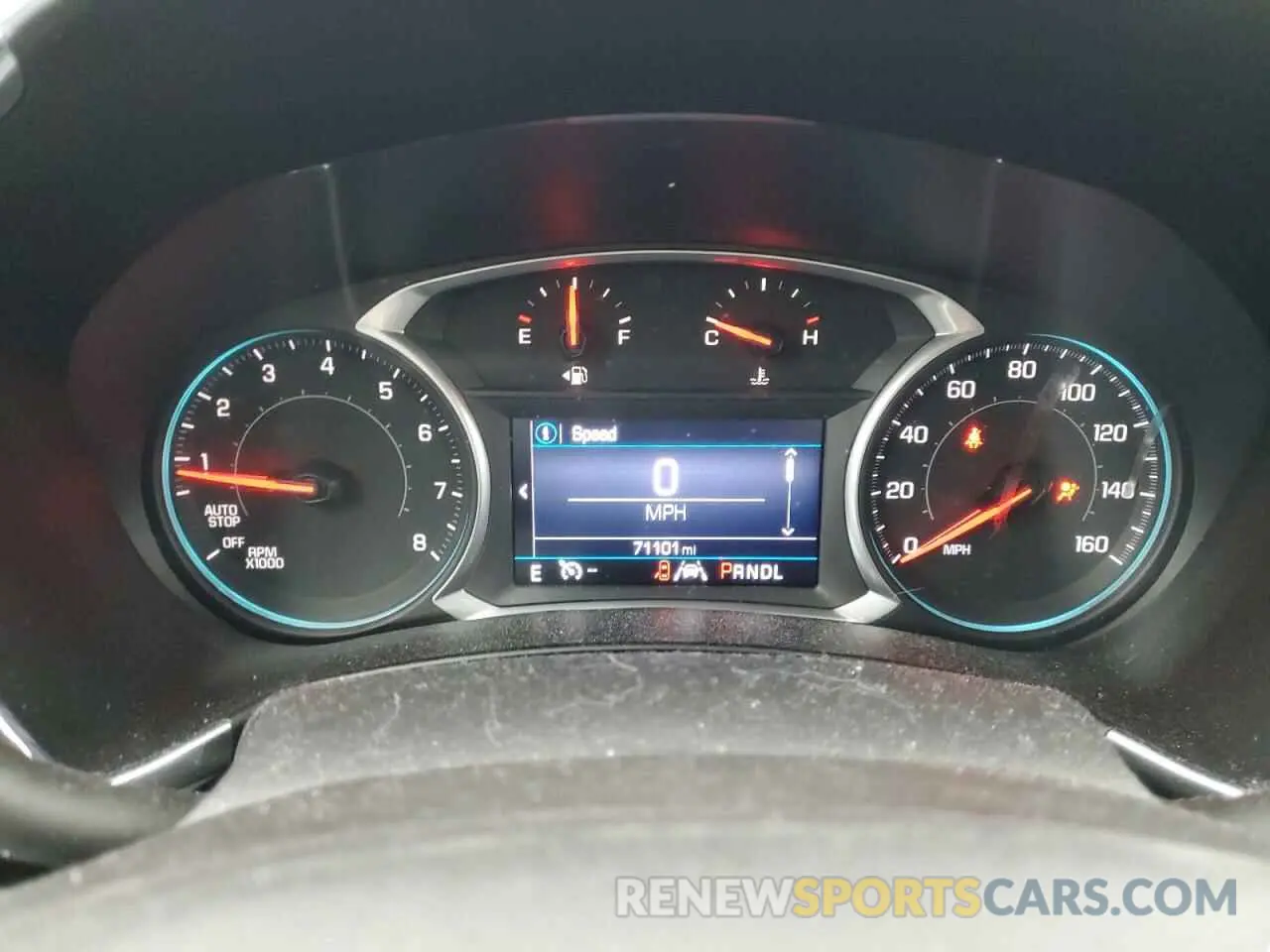 9 Photograph of a damaged car 3GNAXJEVXLS528028 CHEVROLET EQUINOX 2020