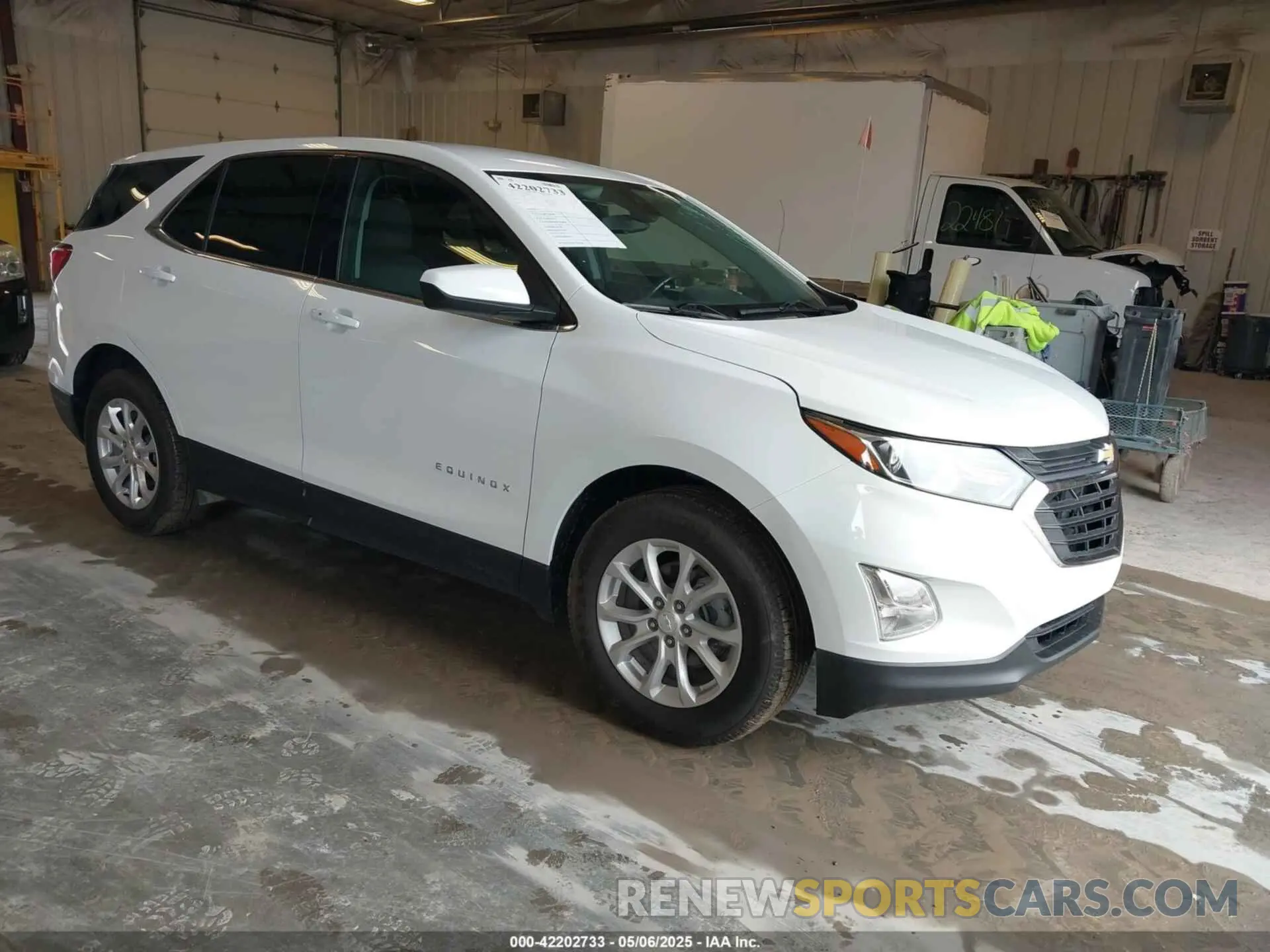 1 Photograph of a damaged car 3GNAXJEVXLS568688 CHEVROLET EQUINOX 2020