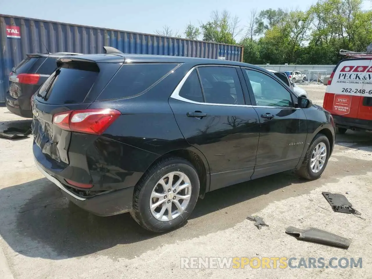 3 Photograph of a damaged car 3GNAXKEV0LL277410 CHEVROLET EQUINOX 2020