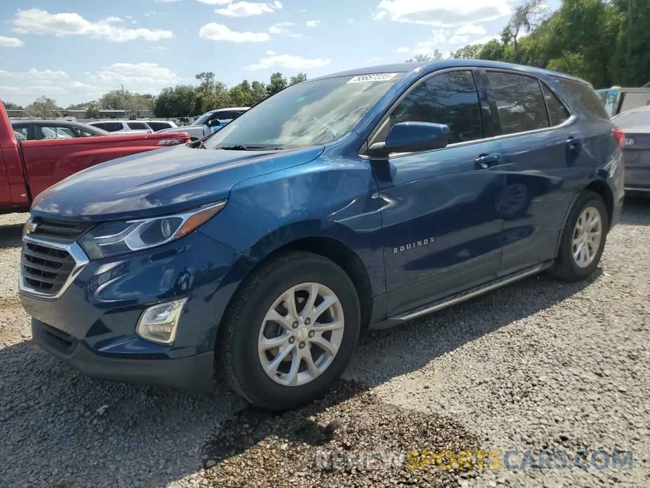 1 Photograph of a damaged car 3GNAXKEV0LL290626 CHEVROLET EQUINOX 2020