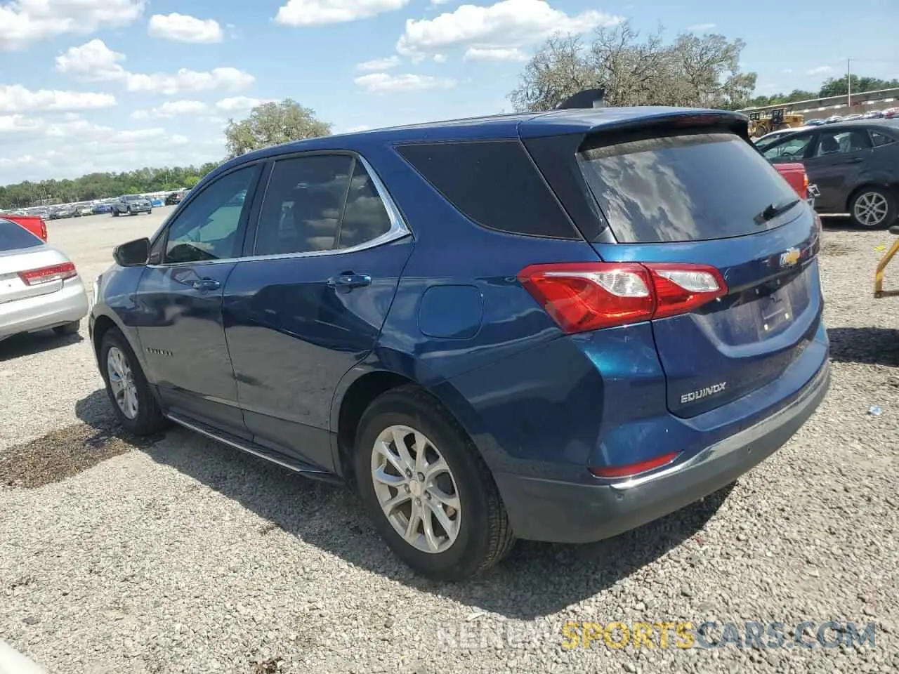 2 Photograph of a damaged car 3GNAXKEV0LL290626 CHEVROLET EQUINOX 2020