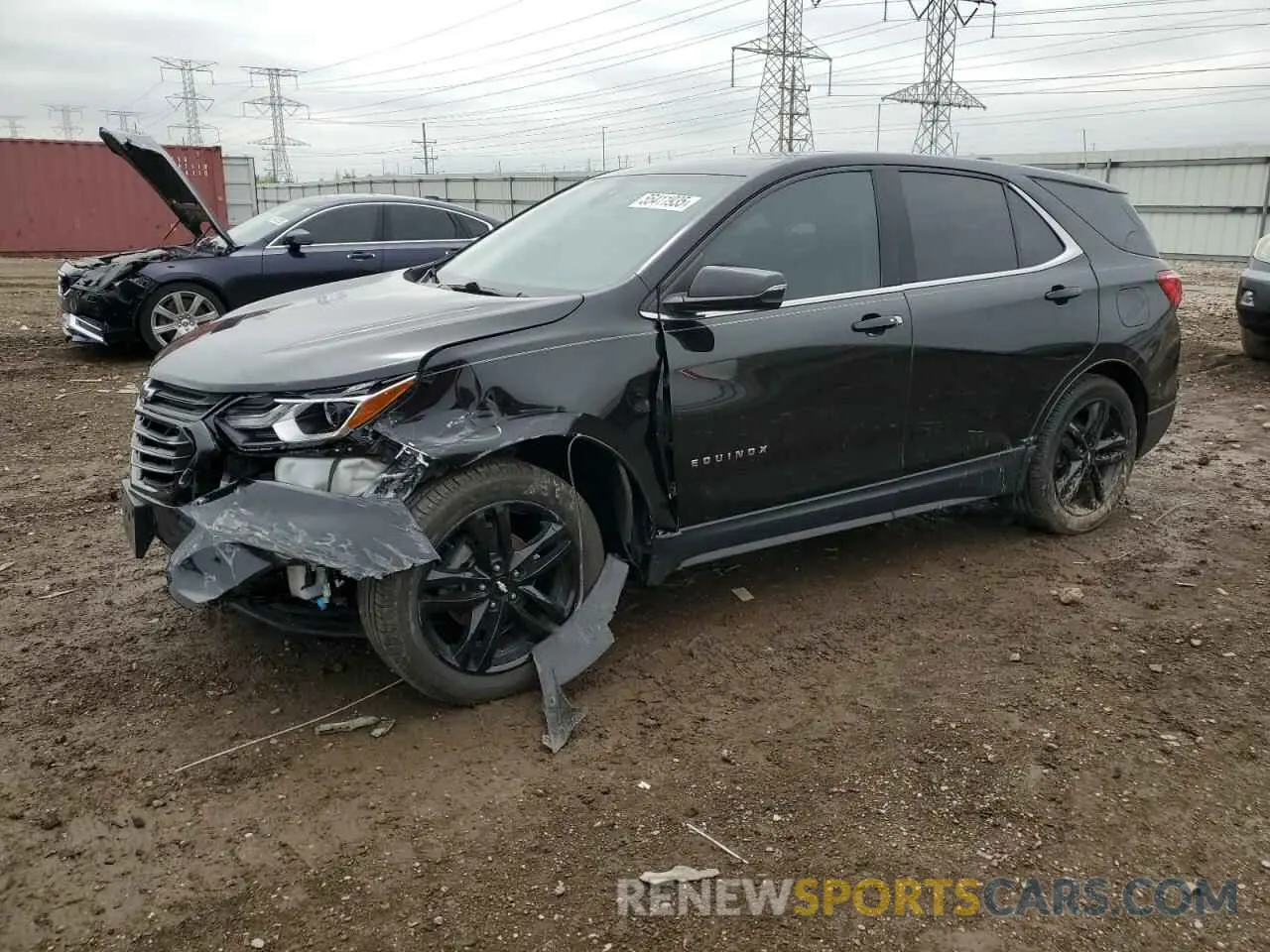 1 Photograph of a damaged car 3GNAXKEV0LL323012 CHEVROLET EQUINOX 2020