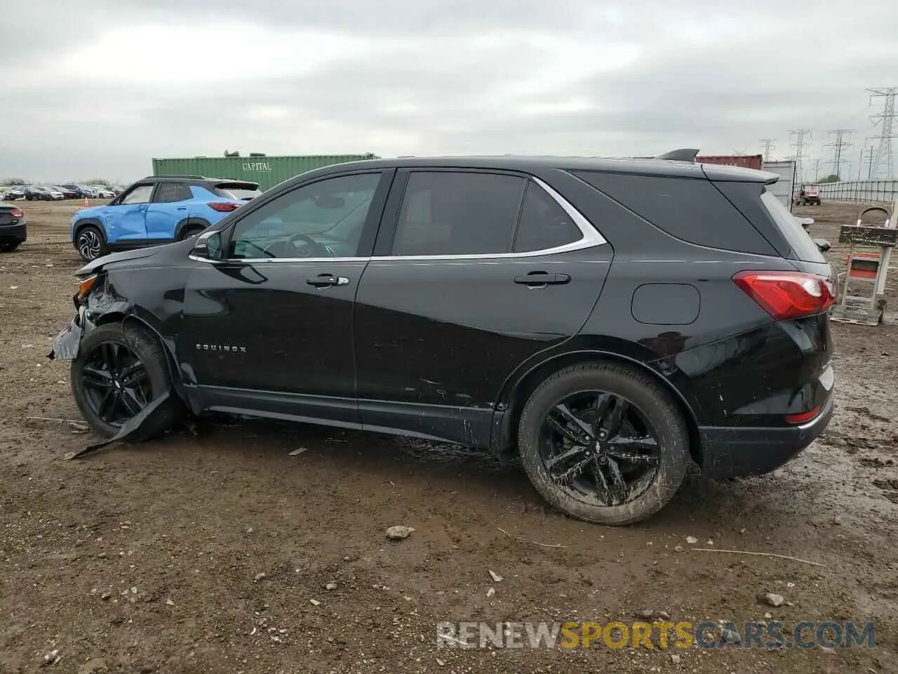 2 Photograph of a damaged car 3GNAXKEV0LL323012 CHEVROLET EQUINOX 2020