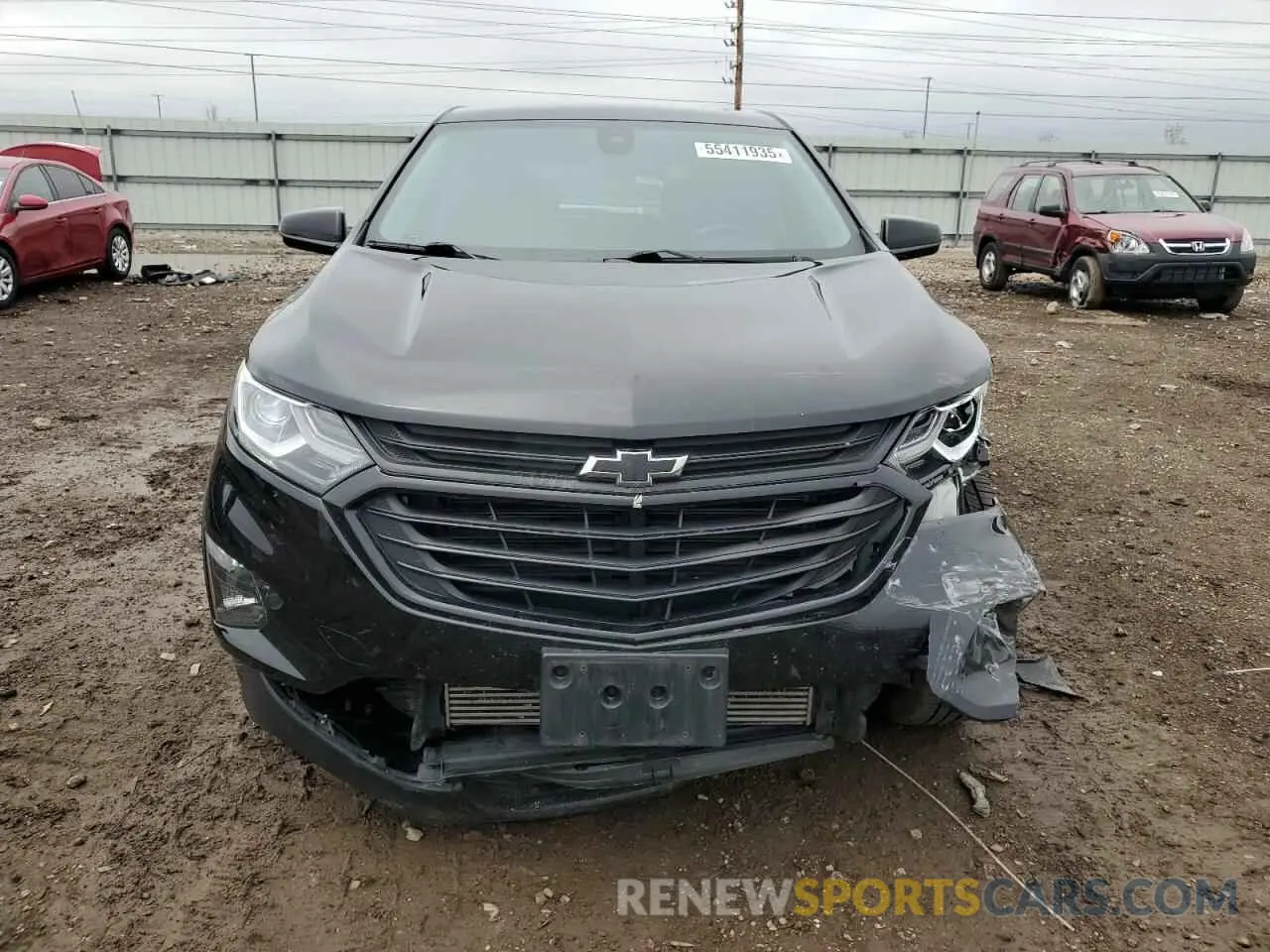5 Photograph of a damaged car 3GNAXKEV0LL323012 CHEVROLET EQUINOX 2020