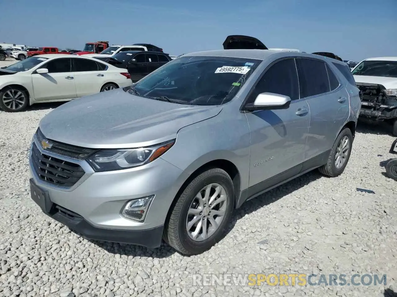 1 Photograph of a damaged car 3GNAXKEV0LS502558 CHEVROLET EQUINOX 2020