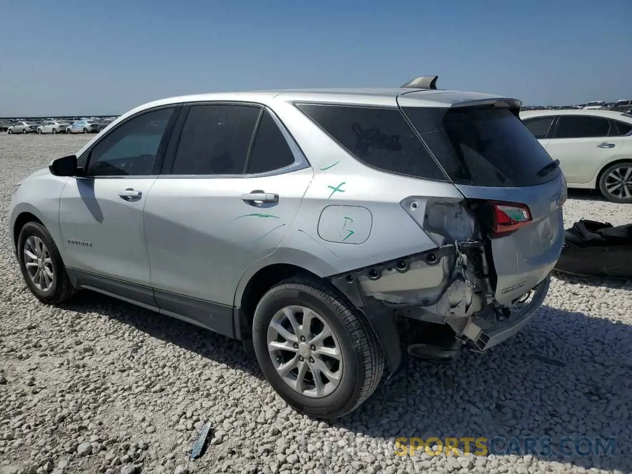 2 Photograph of a damaged car 3GNAXKEV0LS502558 CHEVROLET EQUINOX 2020
