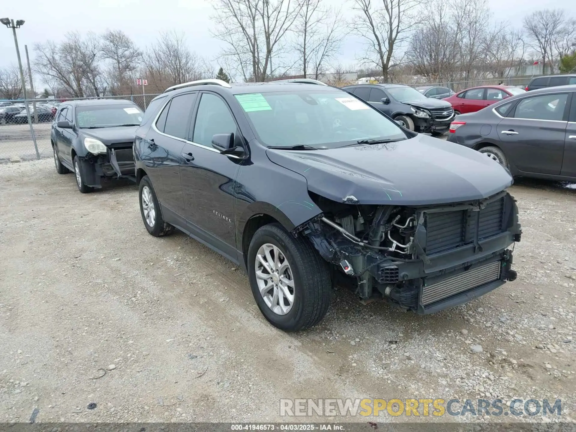 1 Photograph of a damaged car 3GNAXKEV0LS515102 CHEVROLET EQUINOX 2020