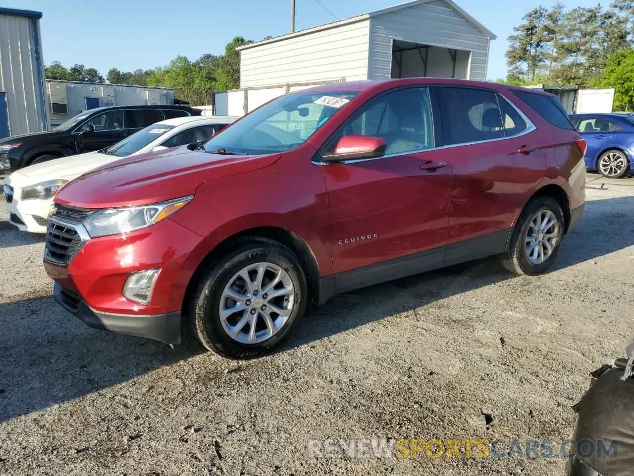 1 Photograph of a damaged car 3GNAXKEV0LS516282 CHEVROLET EQUINOX 2020