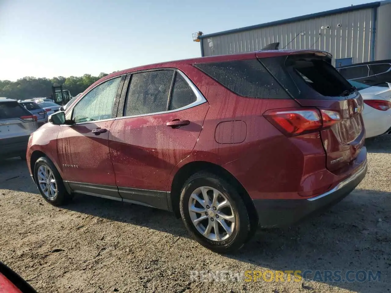 2 Photograph of a damaged car 3GNAXKEV0LS516282 CHEVROLET EQUINOX 2020