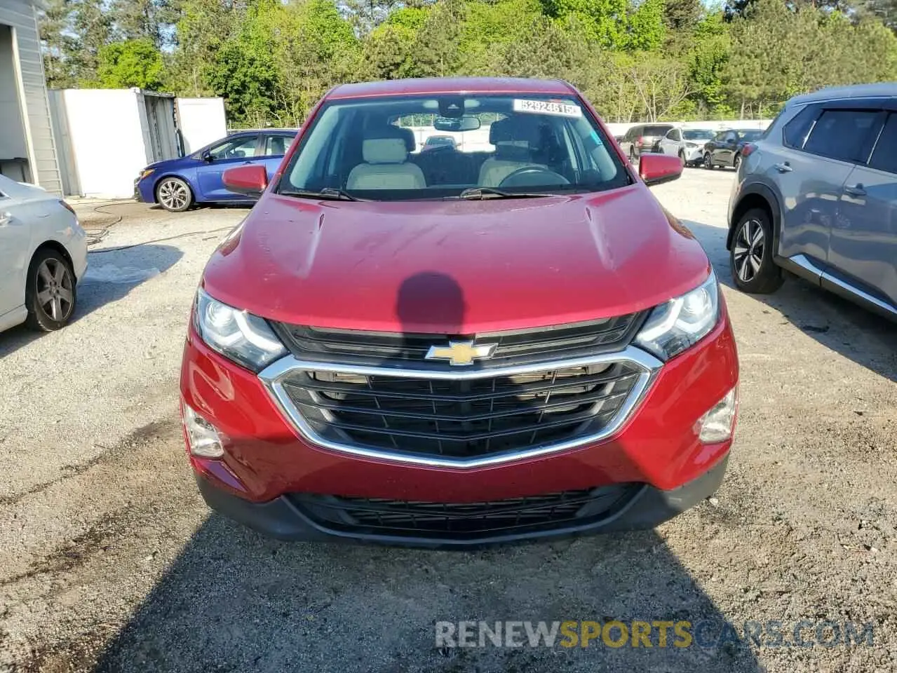 5 Photograph of a damaged car 3GNAXKEV0LS516282 CHEVROLET EQUINOX 2020