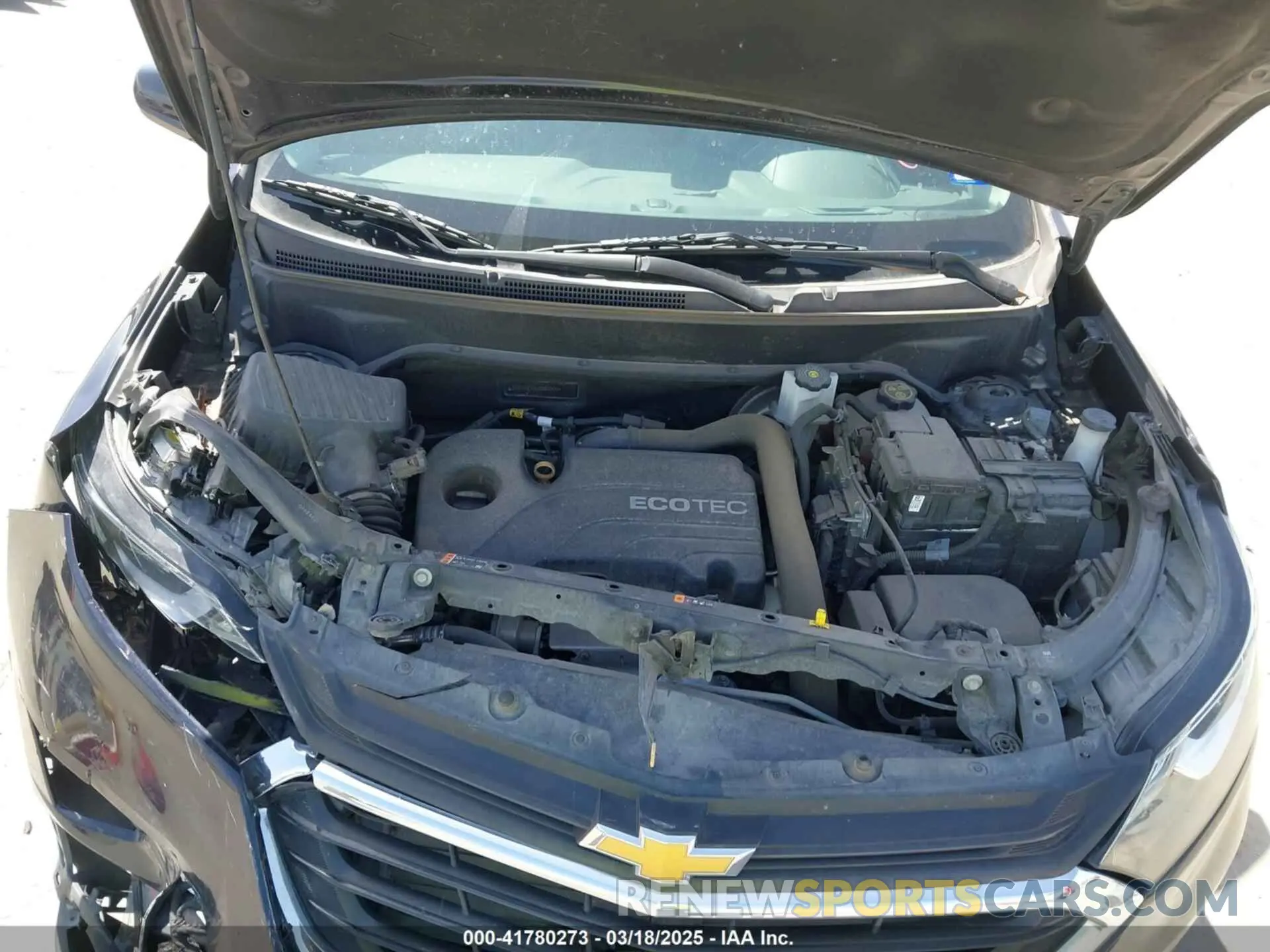 10 Photograph of a damaged car 3GNAXKEV0LS583500 CHEVROLET EQUINOX 2020