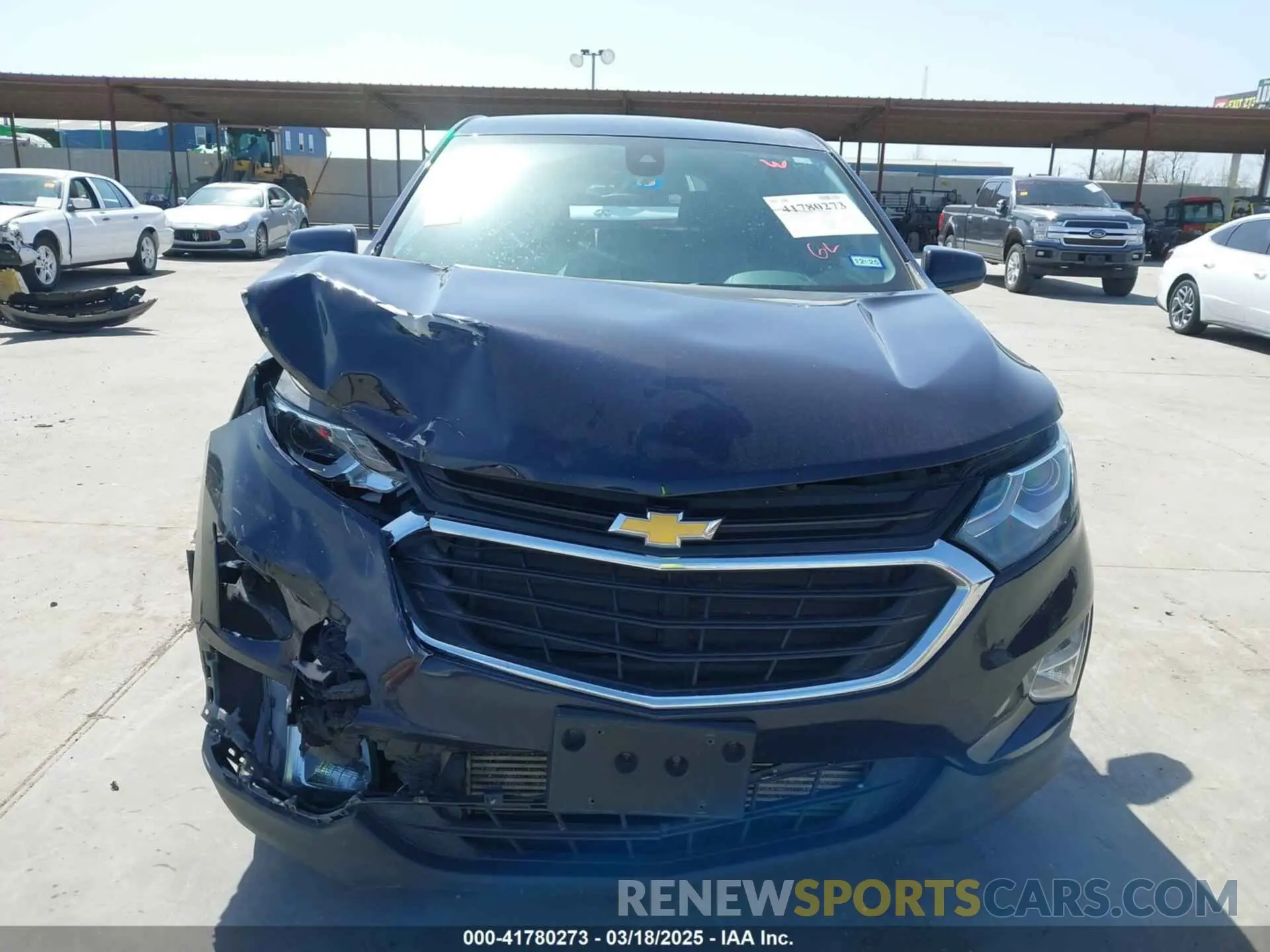 13 Photograph of a damaged car 3GNAXKEV0LS583500 CHEVROLET EQUINOX 2020