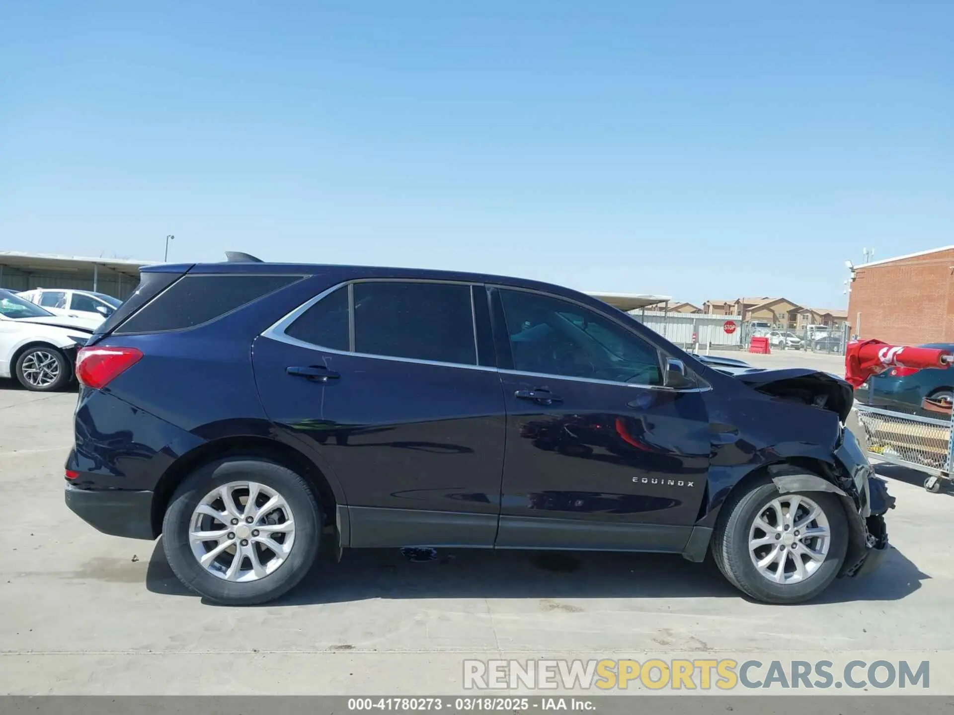 14 Photograph of a damaged car 3GNAXKEV0LS583500 CHEVROLET EQUINOX 2020