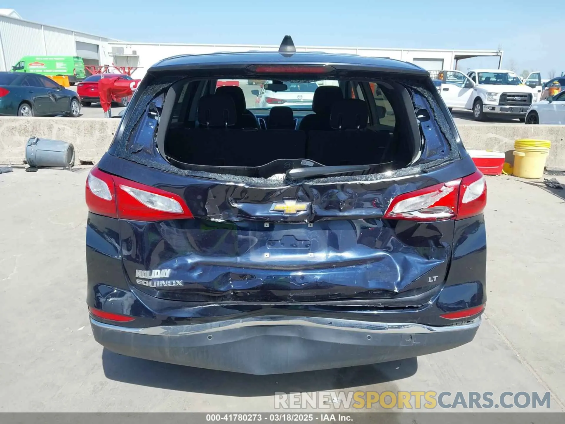 6 Photograph of a damaged car 3GNAXKEV0LS583500 CHEVROLET EQUINOX 2020