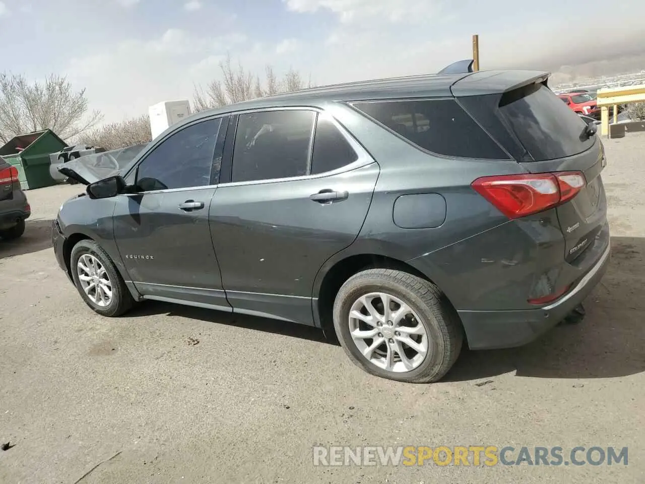 2 Photograph of a damaged car 3GNAXKEV0LS583867 CHEVROLET EQUINOX 2020
