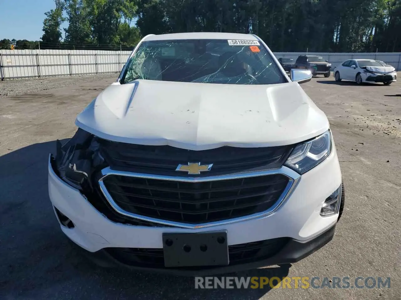 5 Photograph of a damaged car 3GNAXKEV0LS731032 CHEVROLET EQUINOX 2020