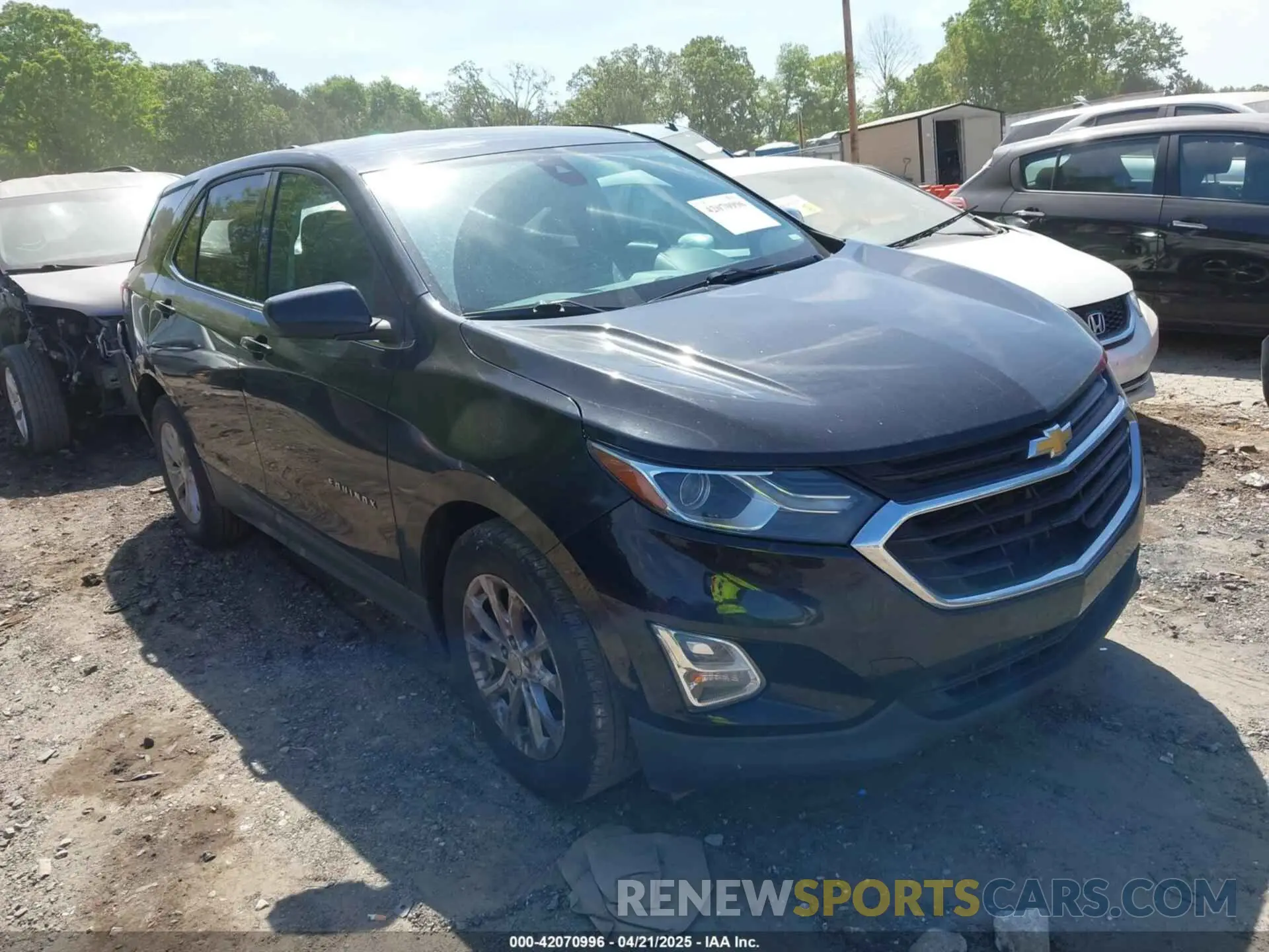 1 Photograph of a damaged car 3GNAXKEV1LL112949 CHEVROLET EQUINOX 2020