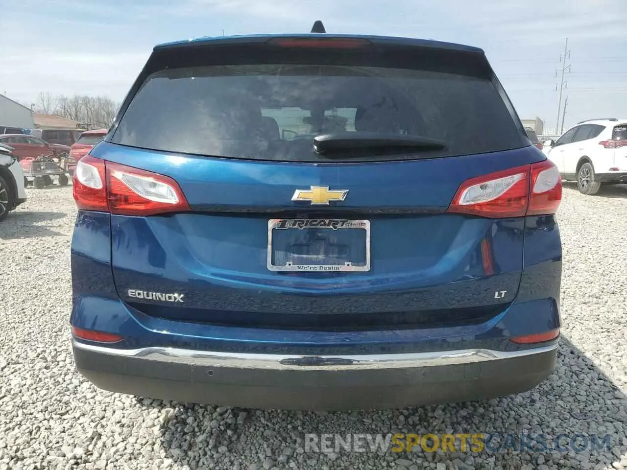 6 Photograph of a damaged car 3GNAXKEV1LL195475 CHEVROLET EQUINOX 2020