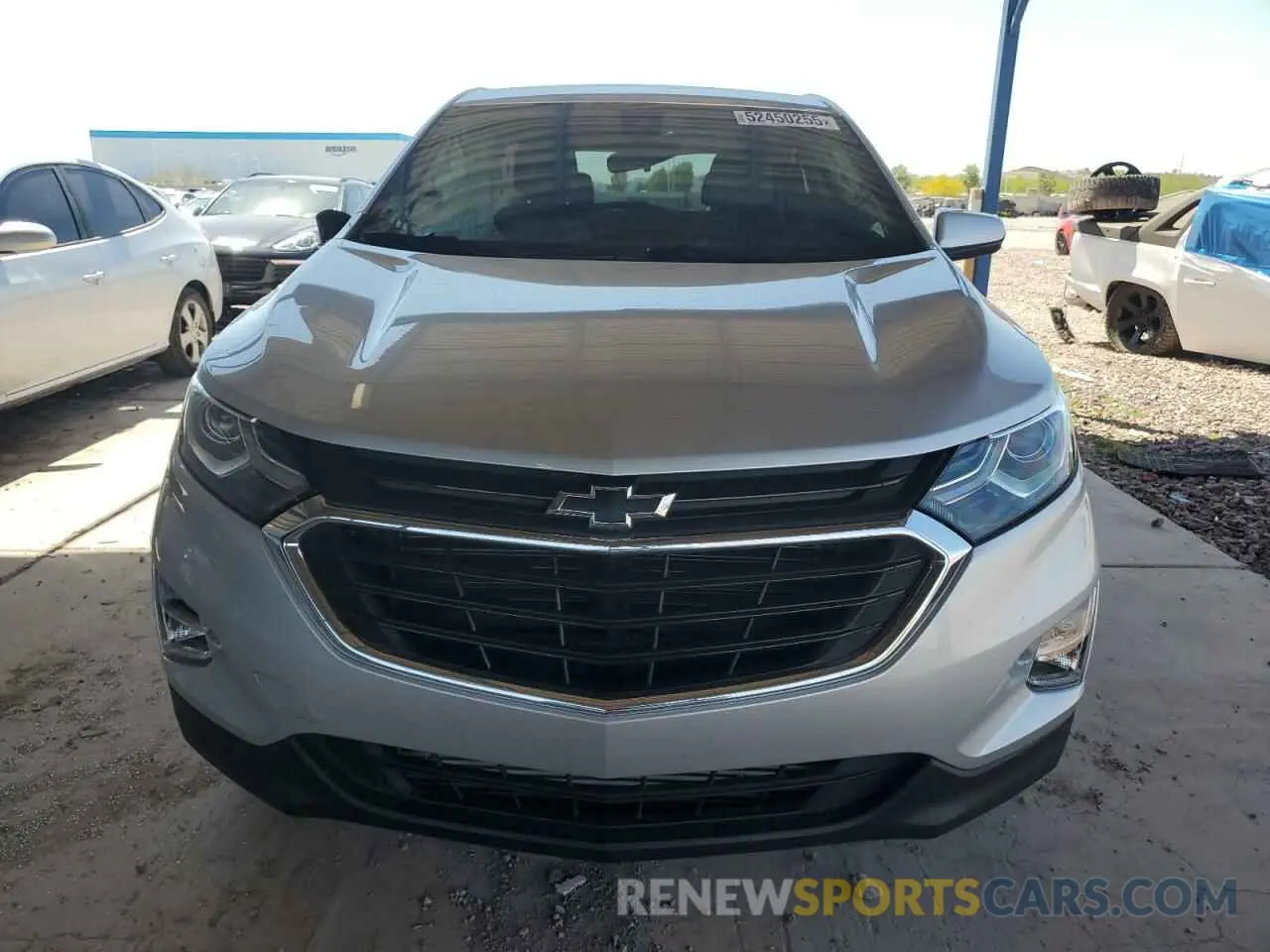 5 Photograph of a damaged car 3GNAXKEV1LS620487 CHEVROLET EQUINOX 2020