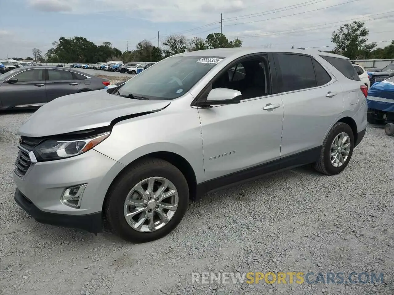 1 Photograph of a damaged car 3GNAXKEV2LS529597 CHEVROLET EQUINOX 2020