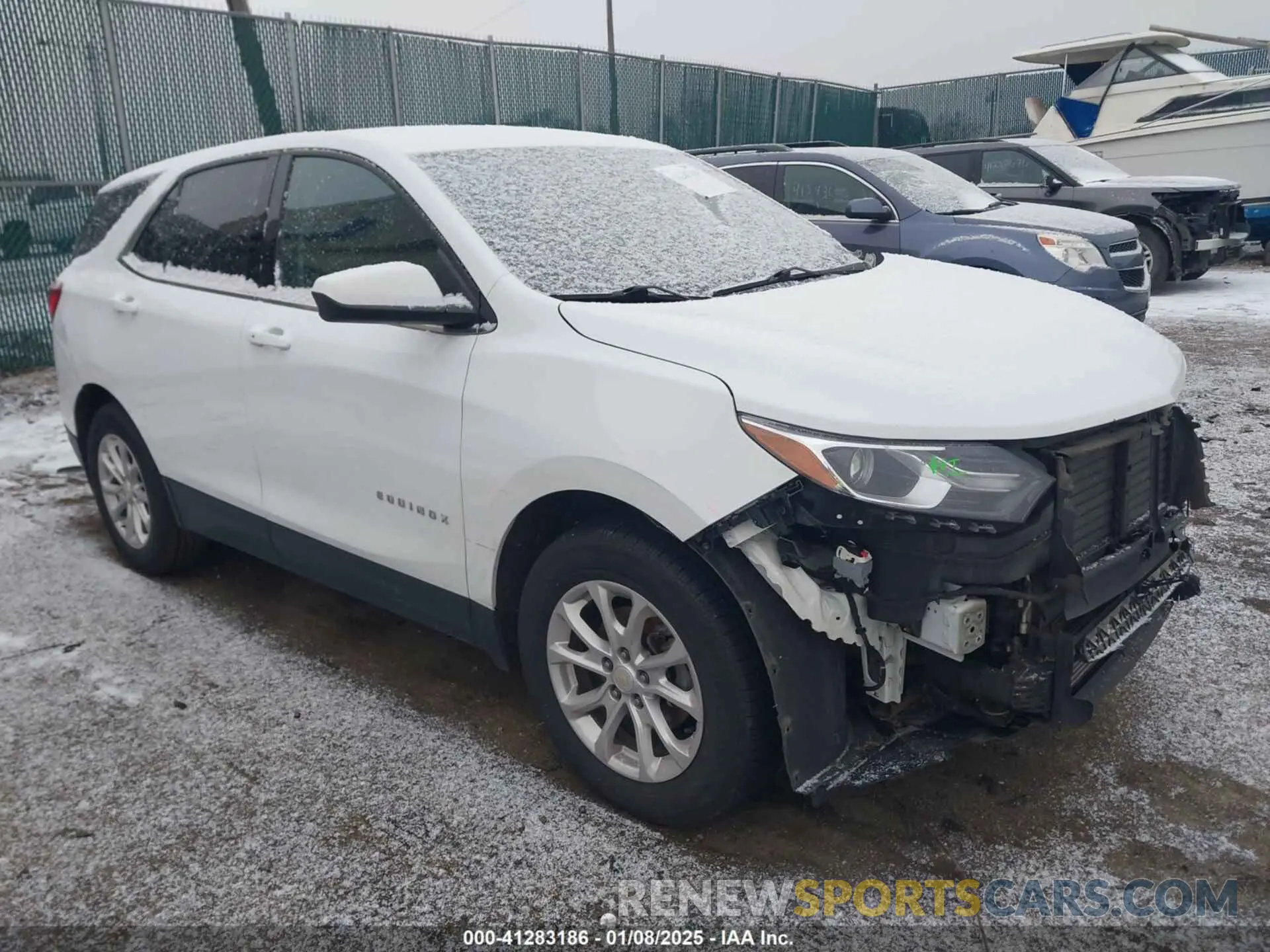 1 Photograph of a damaged car 3GNAXKEV2LS710568 CHEVROLET EQUINOX 2020
